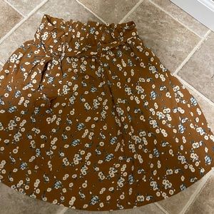 Willow & Root Brand New Floral Skirt